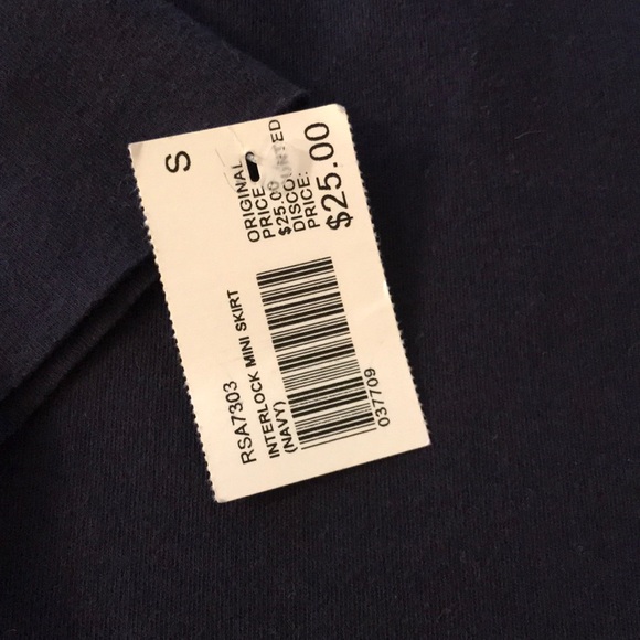 Navy American Apparel Skirt - Picture 3 of 3